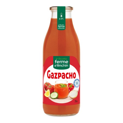 Les Recettes Ferme d'Anchin Gazpacho 74cl