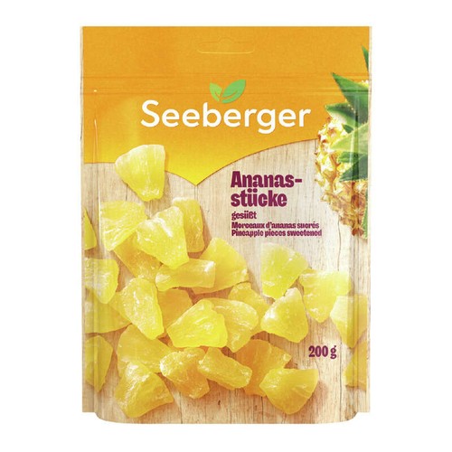 Seeberger Morceaux D'ananas 200g