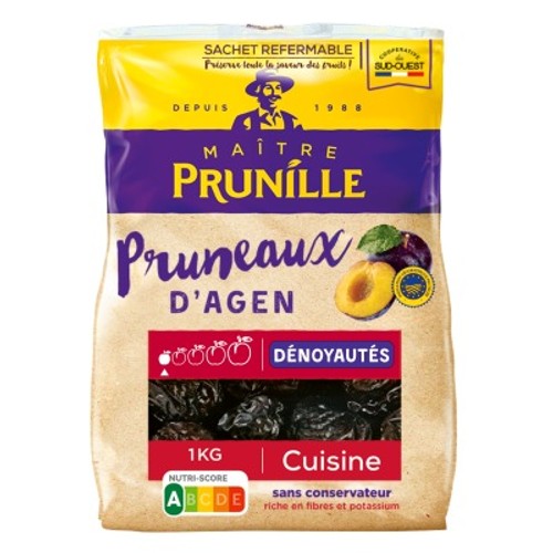 Maitre Prunille Pruneaux d’Agen Dénoyautés 1kg