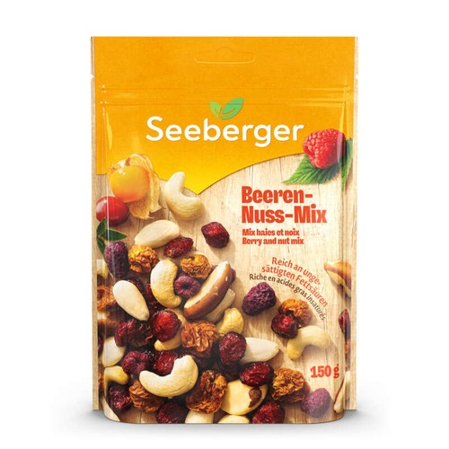 Seeberger Mix baies et noix non salé 150g