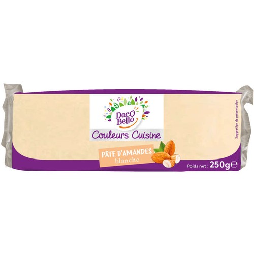 Daco Bello Pâte d'amandes blanche 250g