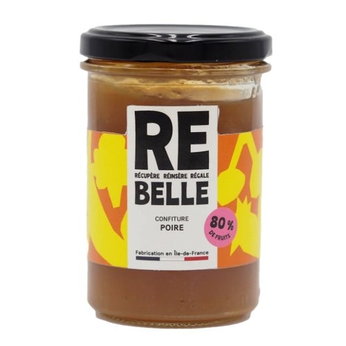 Re-Belle Confiture Poire 230g