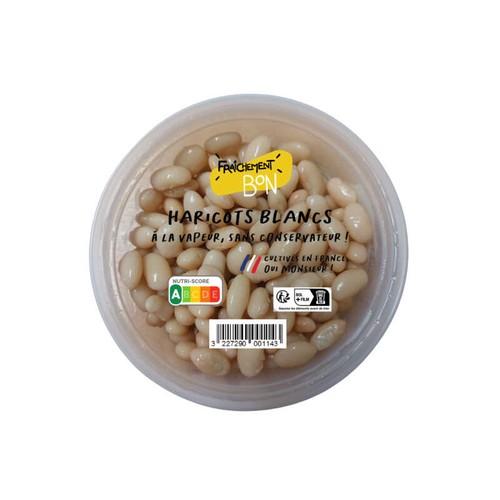 Fraichement Bon Bol haricots blancs 160g