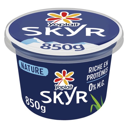 Yoplait Skyr Nature Recette Islandaise 0% M.G. 850g