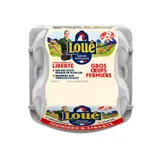 Les Fermiers de Loué Œufs de poules élevées en liberté x4