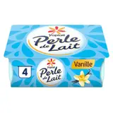 Yoplait Perle De Lait Vanille Yaourt Brassé Pots 4x125g