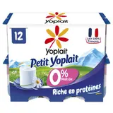 Yoplait Petit yoplait 0% nature 12x60g
