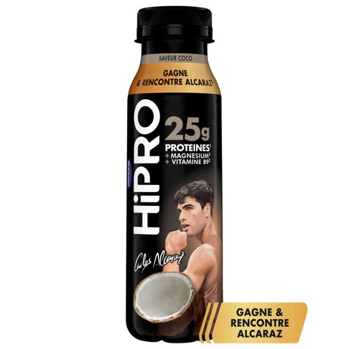 HiPRO Boisson protéinée saveur coco 0% Mg 300ml