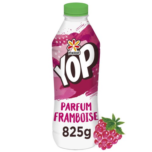 Yoplait Yop Yaourt à Boire Parfum Framboise Bouteille 825g