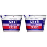 Monoprix Skyr Myrtille Cassis 4x100g