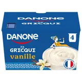 Danone Yaourt à la grecque Vanille 4x110g