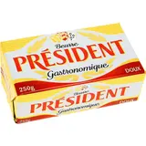 Président Beurre Gastronomique doux 82% Mg Plaquette 250g