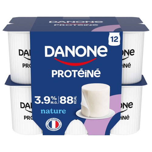Gervais Petits Suisses Nature 3,9% Mg 12x60g