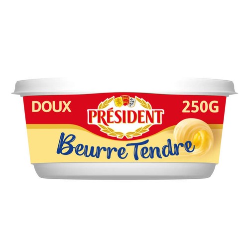 Président Beurre Tendre Doux 250g