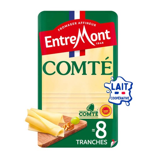 EntreMont Comté x8 Tranches Aop 120g