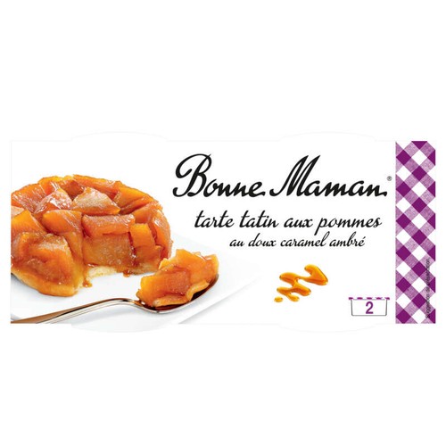 Bonne Maman Tarte Tatin aux pommes 2x120g