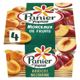 Panier De Yoplait Yaourt Abricot Nectarine 4x125g