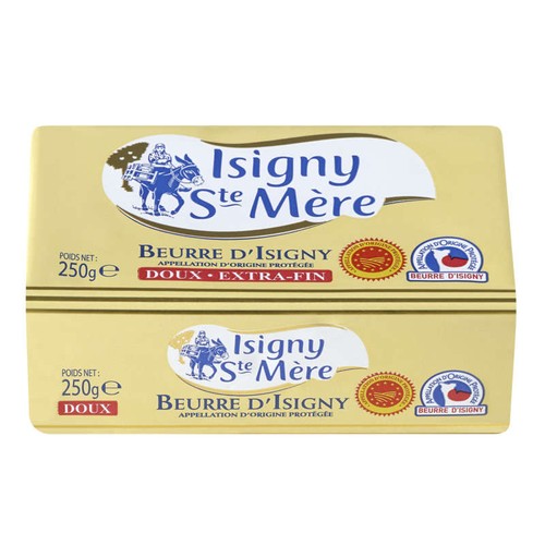 Isigny Sainte Mère Beurre Doux D'Isigny/Sainte Mère 250g