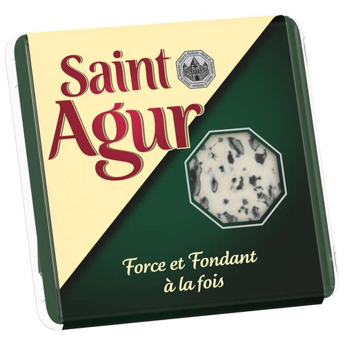 Saint Agur Force Et Fondant Fromage À Pâte Persillée 125g