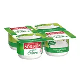 Soignon Fromage Blanc Nature Au Lait De Chèvre 4x100g