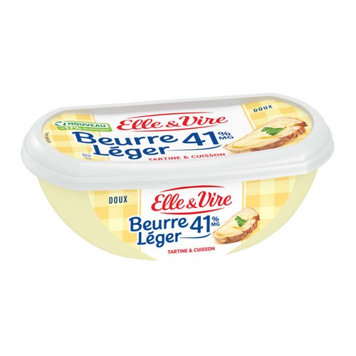 Elle & Vire Beurre Doux Léger 41% 250g