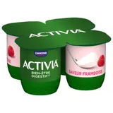 Activia Yaourt Bifidus Saveur Framboise 4x125g