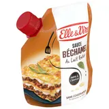 Elle & Vire Sauce béchamel au lait entier format poche 33cl