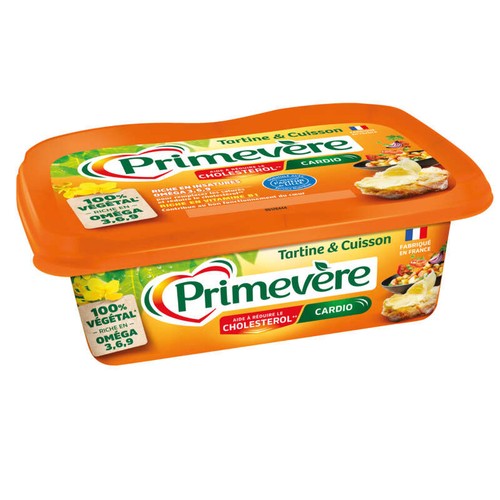 Primevère Margarine Tartine & Cuisson doux 250g