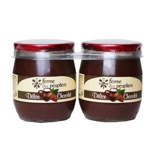 Ferme Des Peupliers Yaourt Délice Chocolat