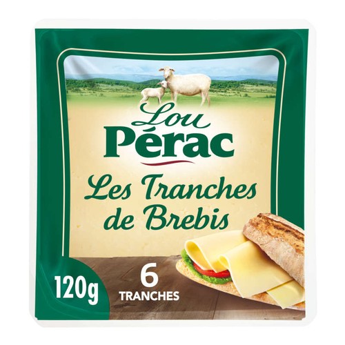 Lou Pérac Fromage de brebis en Tranches 6x20g