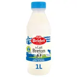 Bridel Lait pasteurisé demi-écrémé 1L