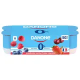 Light & Free Yaourt aux fruits rouges allégé 0% 8x125g