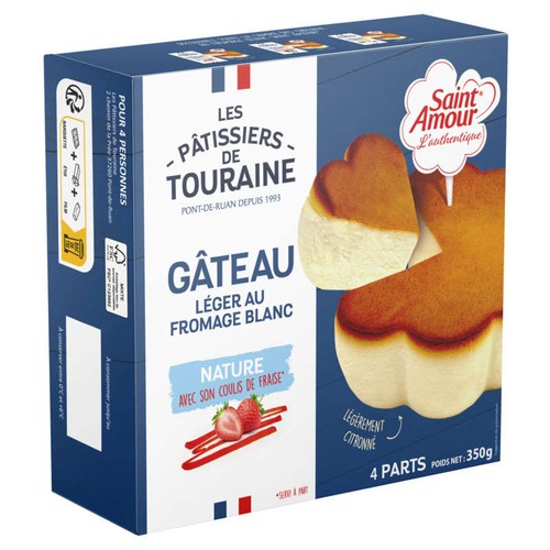 Saint Amour Gâteau au Fromage Blanc citron 350g