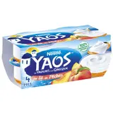 Yaos Yaourt à la Grecque lit pêche 4x125g