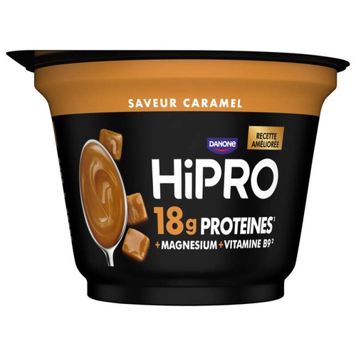 HiPRO Crème Dessert Protéines saveur Caramel 180g