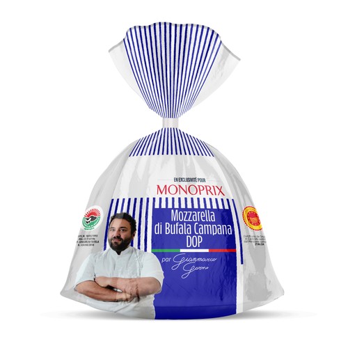 Monoprix x Gianmarco Gorni Mozzarella di Bufala 5x50g