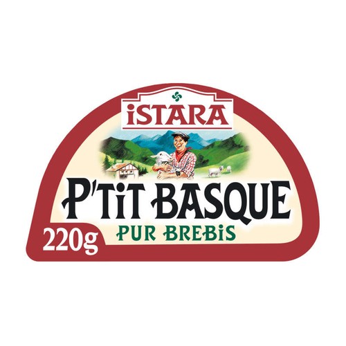 P'tit Basque d'Istara Fromage au lait de brebis 36% de Mg 220g