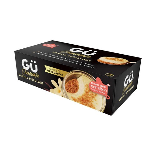 Gü Cheesecake Vanille Spéculoos 2x80g