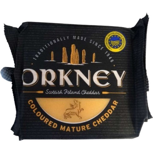Orkney cheddar bloc 200g