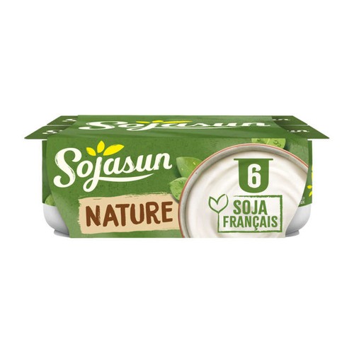 Sojasun Spécialité Au Soja Nature 6x100g