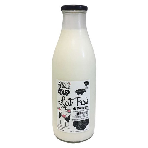 Sacré Willy Lait frais de montagne entier 1L