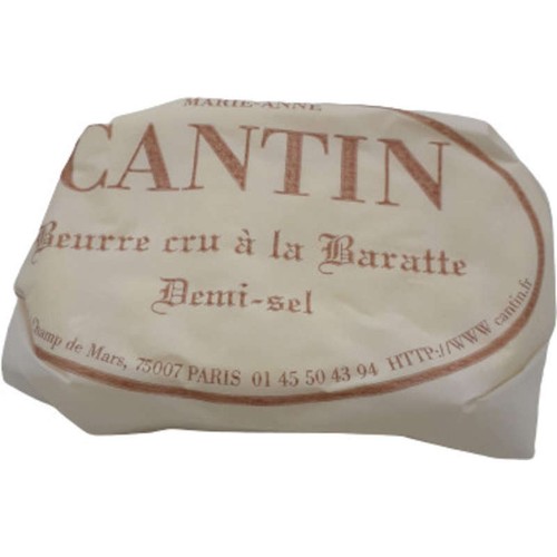 Marie-Anne Cantin Beurre Demi-Sel Cru à la Baratte 125g