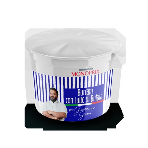 Monoprix x Gianmarco Gorni Burrata Con Latte di Buffala 125g