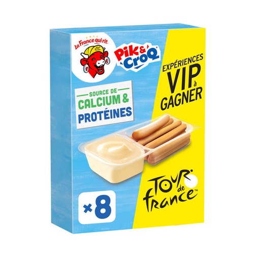 La Vache qui rit Pik & Croq x8 280g