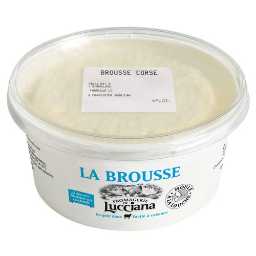 Corsica brocciu aop, lait de brebis pasteurisé 250g
