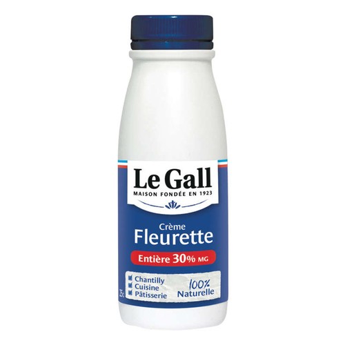 Le Gall Crème Fraîche Fleurette 30% Mg 25cl