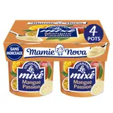 Mamie Nova Le mixé mangue-passion 4x135g