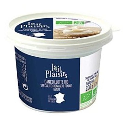 Lait Plaisirs Cancoillotte Nature Bio 200G