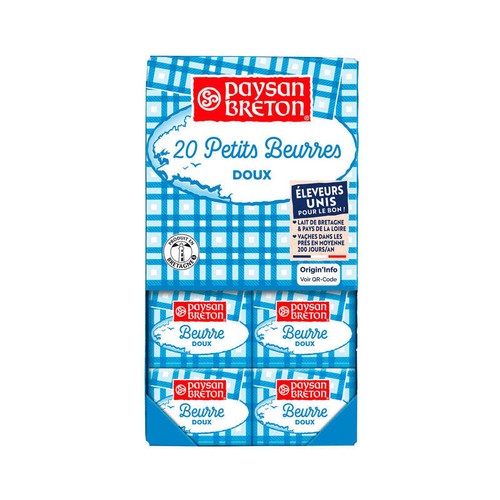 Paysan Breton Petits beurres doux 20x10g