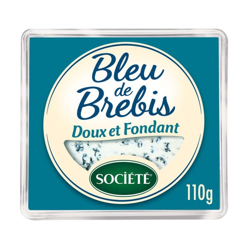 Société Bleu De Brebis Doux Et Fondant 110g